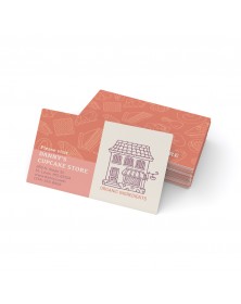 Full Color Uncoated Business Cards 